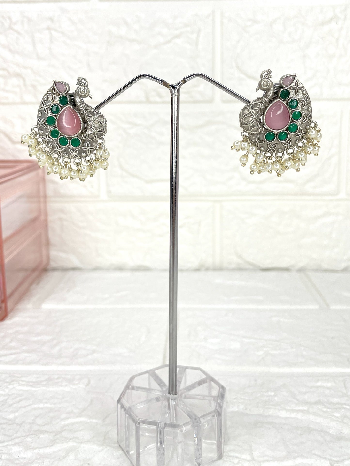Morni Drops (Baby Pink & Green)