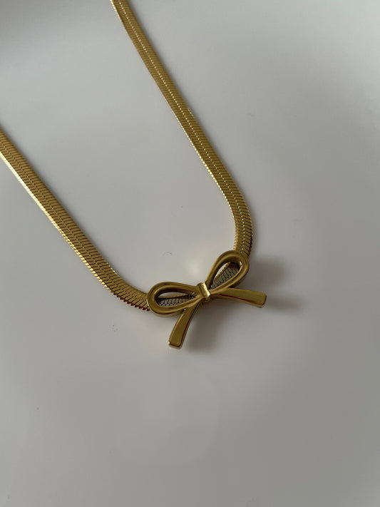 Bow Necklace-04