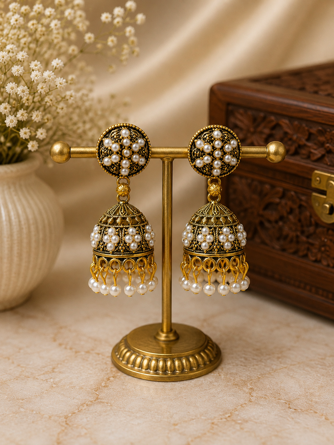 Chandni Jhumka Earrings