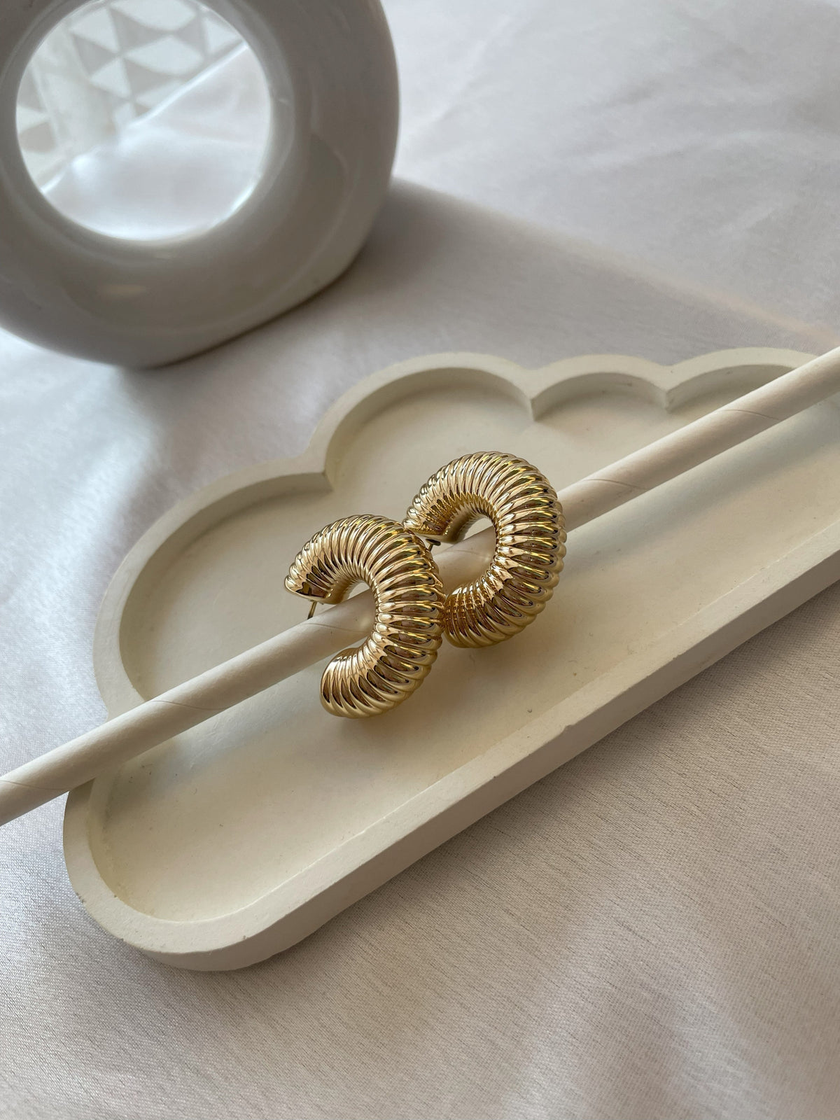 Riya Half Hoops