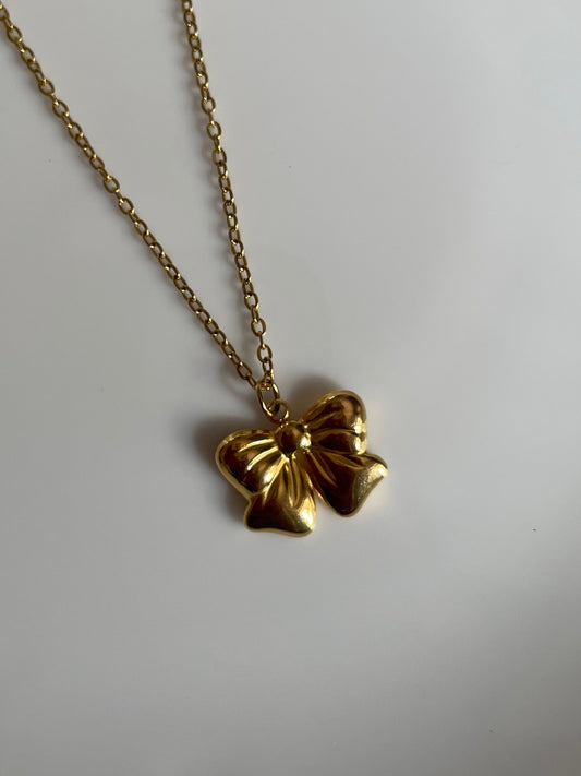 Bow Necklace-01
