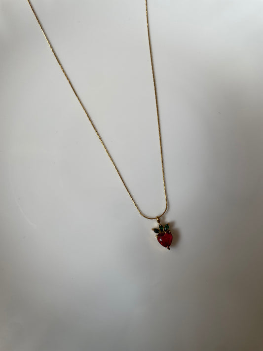 Rubelle Strawberry Necklace