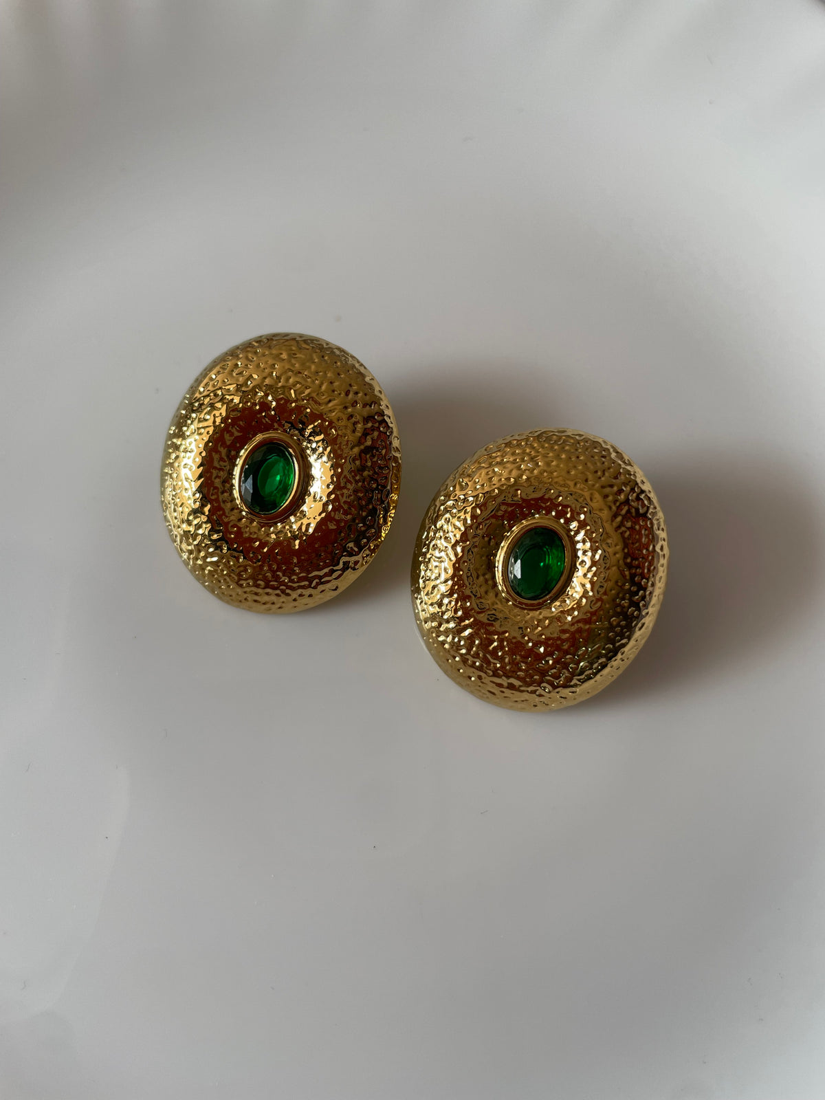 Emeraude Sculpted Earrings