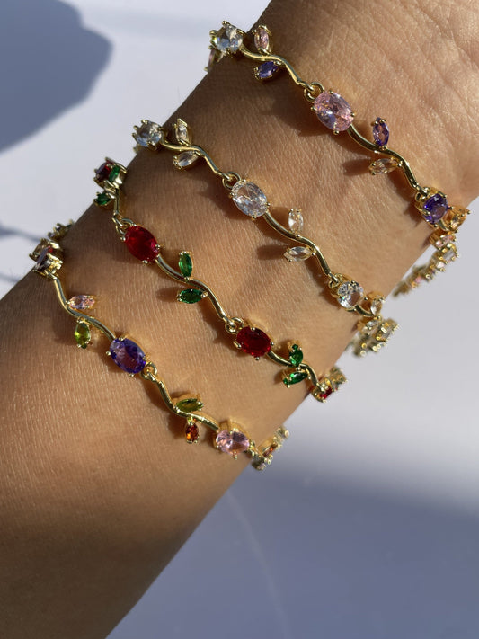 Pastel Bloom Tulip Bracelet