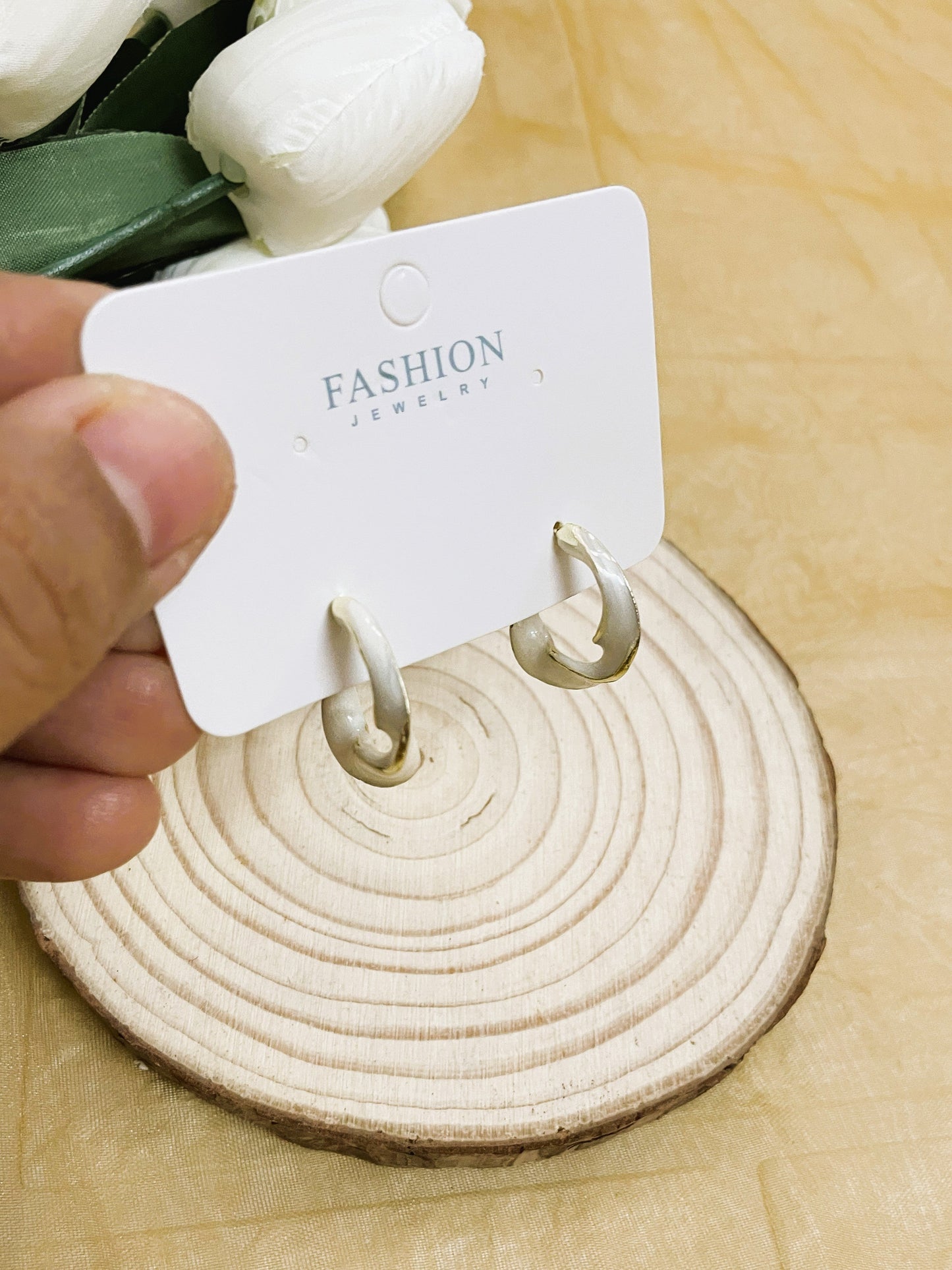 Chic Spiral Hoops