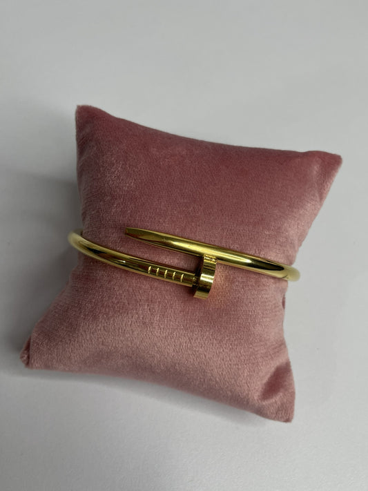 Nail Golden Bracelet