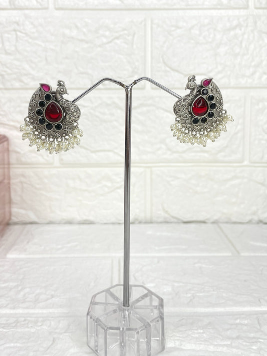 Morni Drops (Ruby & Black)