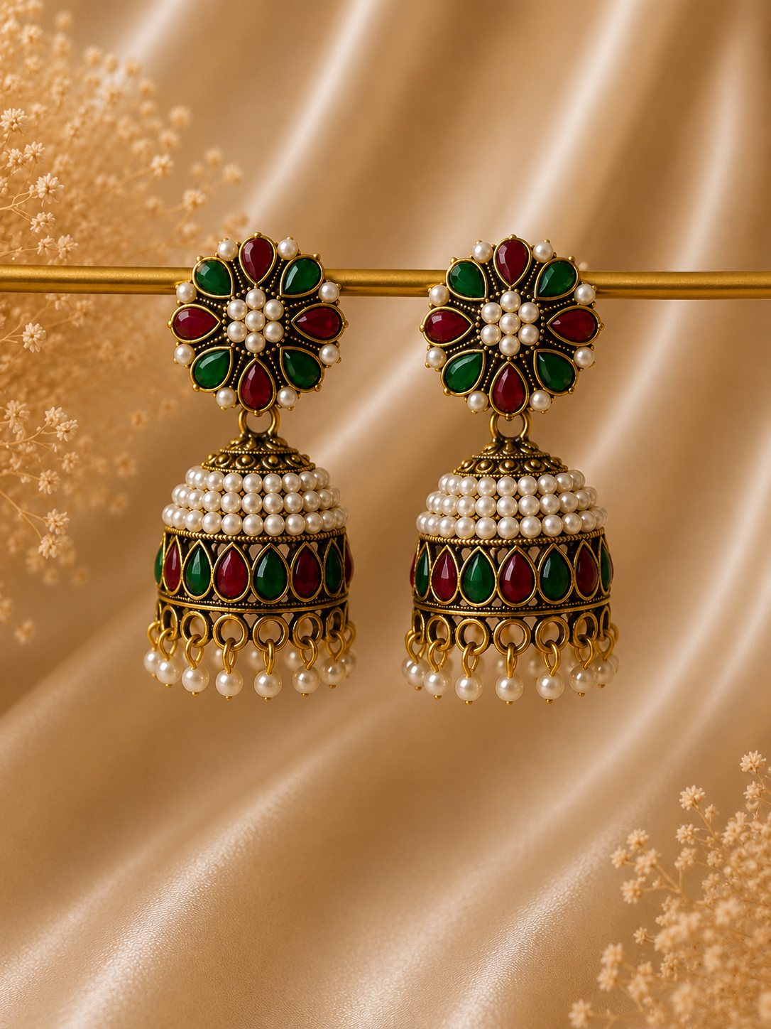 Sitara Jhumka Earrings