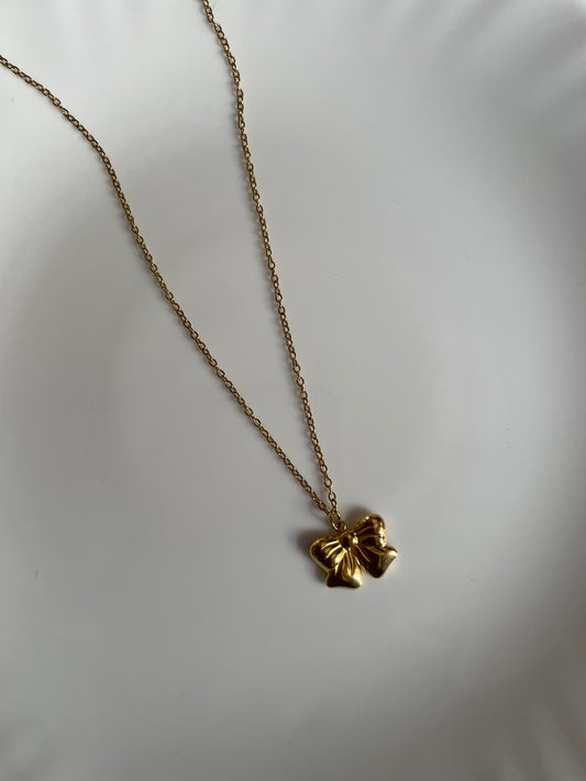 Bow Necklace-01