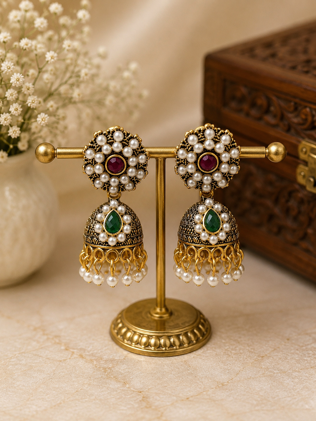 Heer Jhumka Earrings