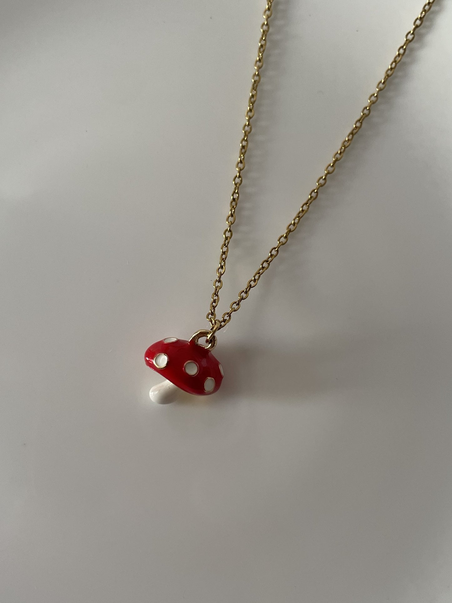 Fairy Mushroom Necklace
