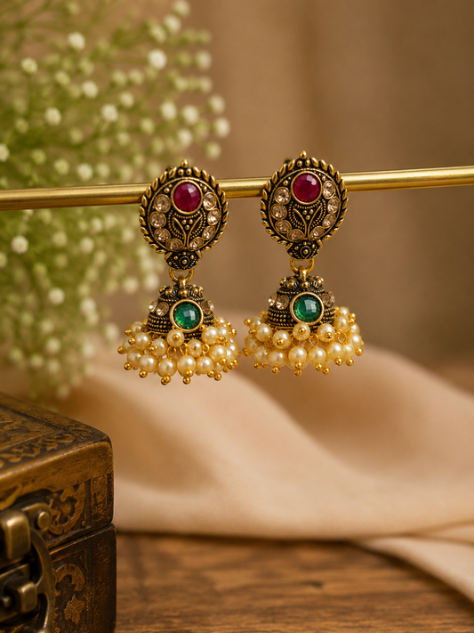 Heer Jhumka Earrings