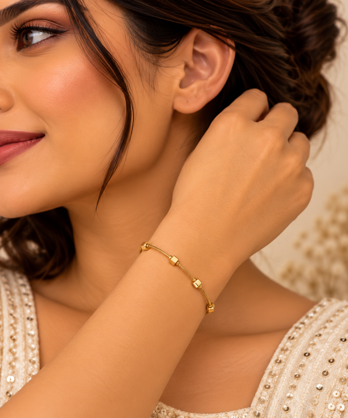 Aurelia Cube Bracelet