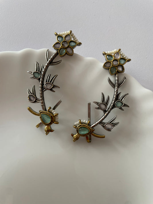 Aarohi Pastel Floral Earrings