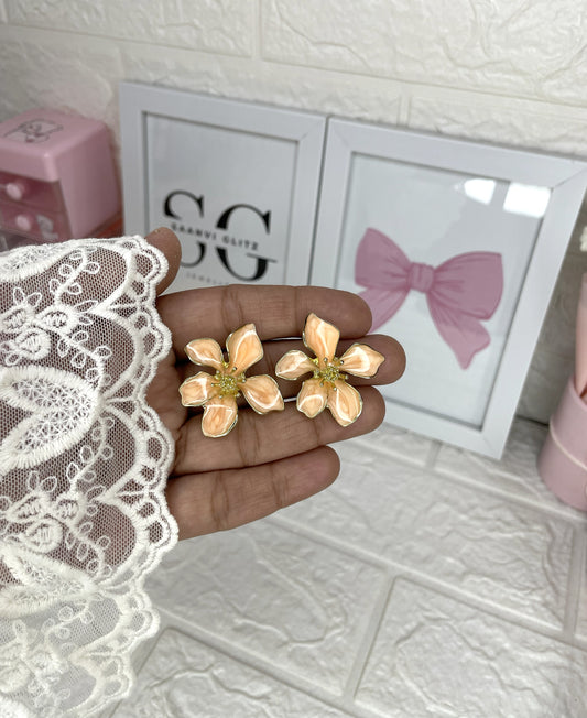 Verdant Flower Earrings