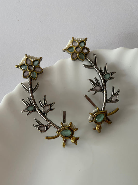 Aarohi Pastel Floral Earrings