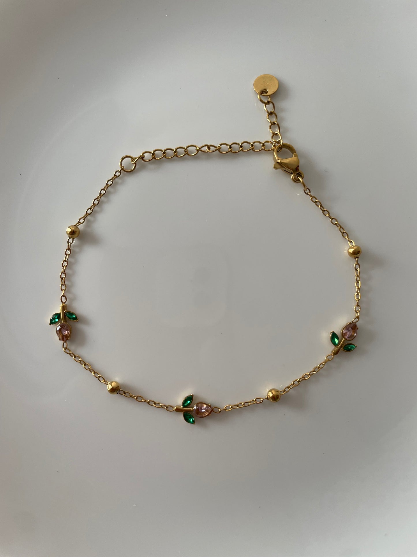 Mini Tulip Bracelet (Pink)