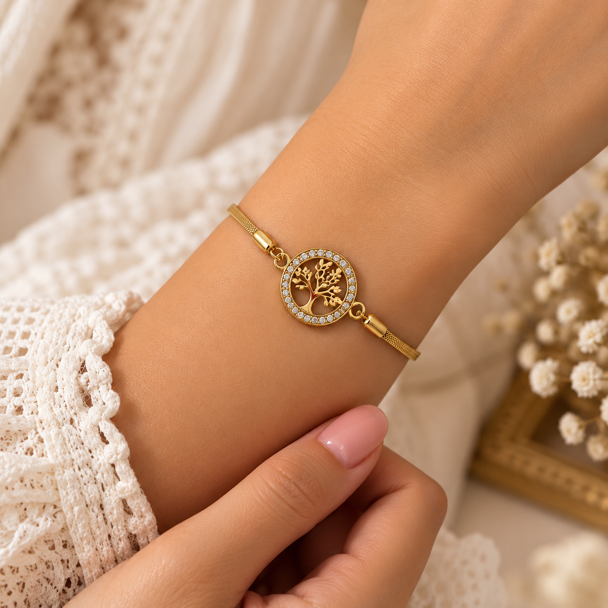 Zevienne Tree of Life Bracelet