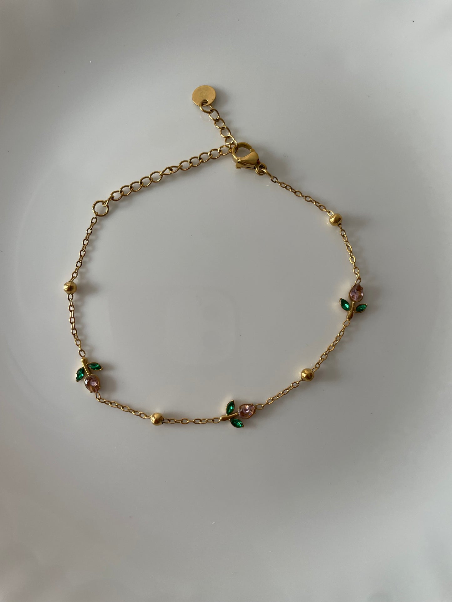 Mini Tulip Bracelet (Pink)