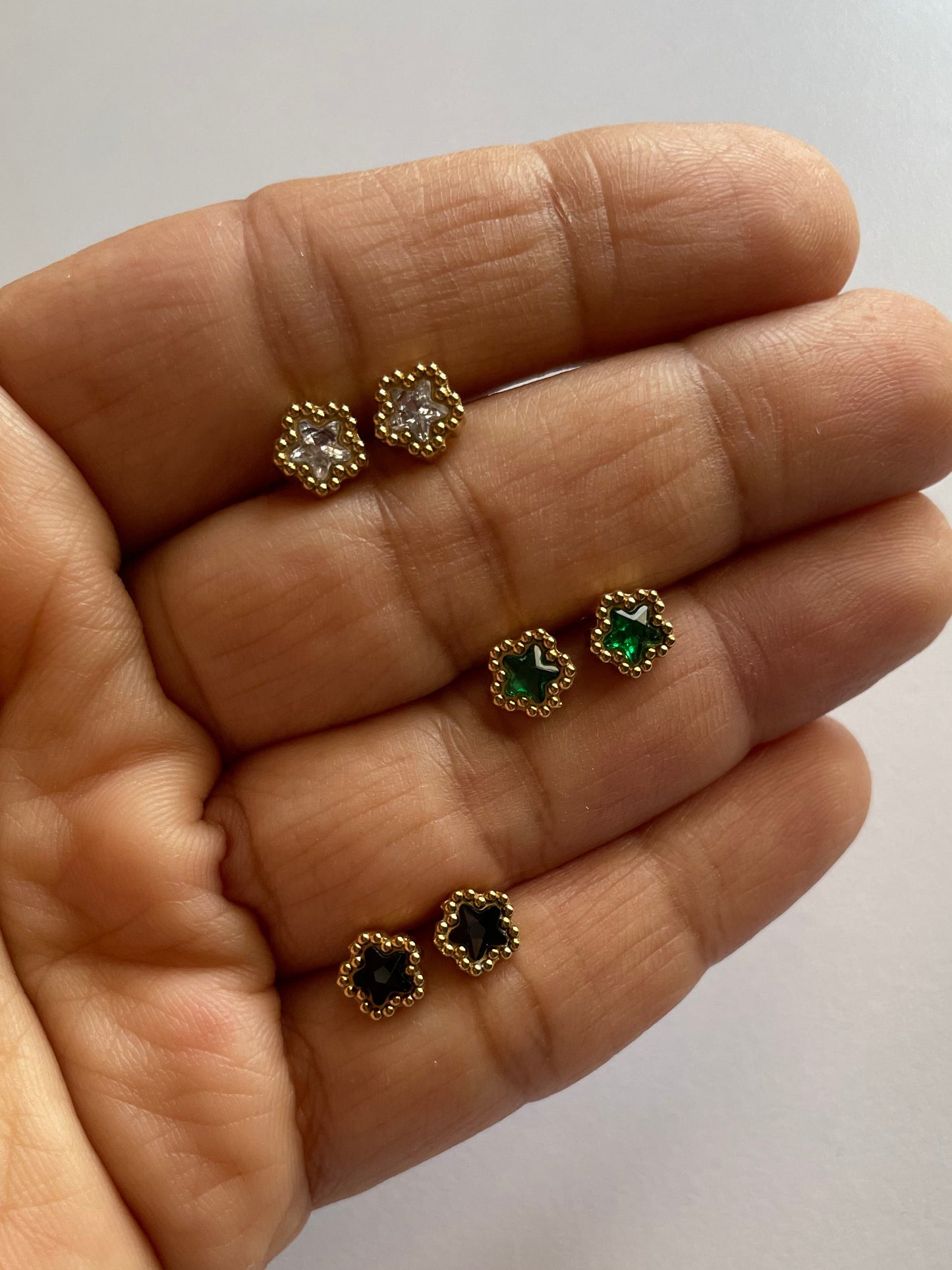 Starlight Spark Trio Earrings (Combo)