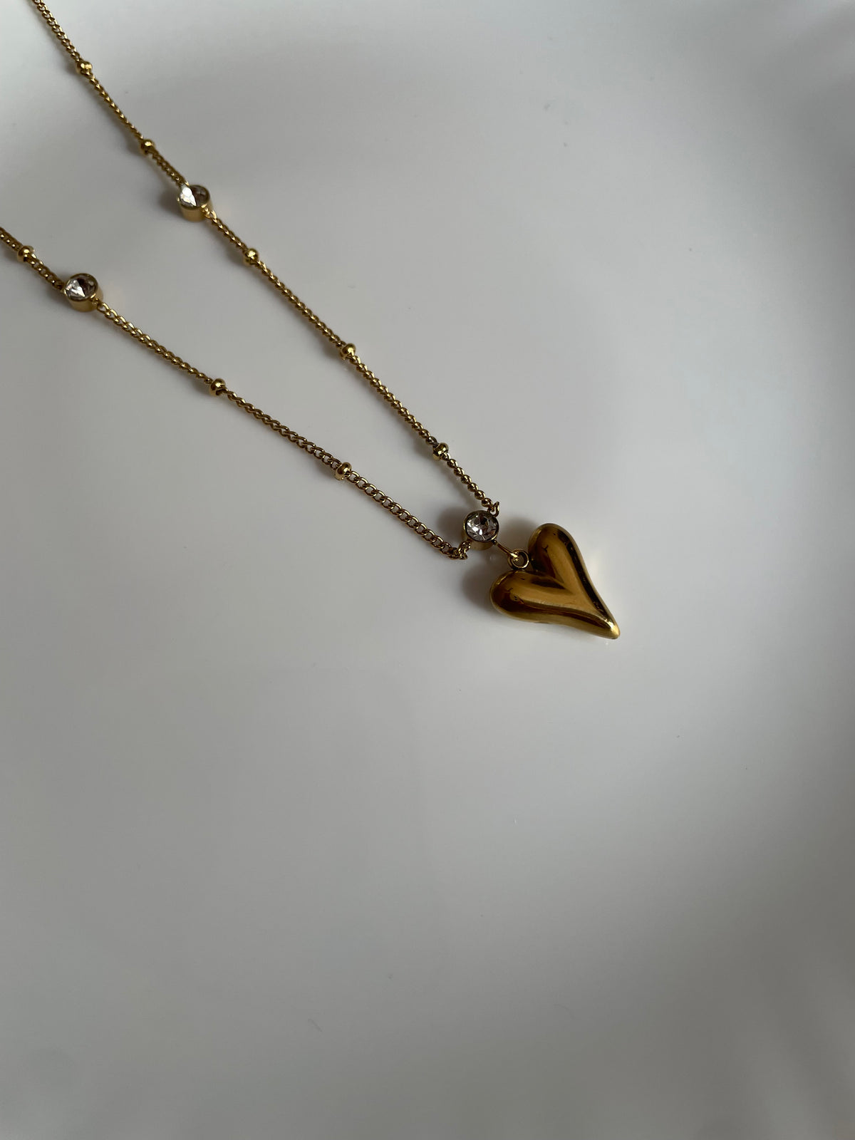 Heart Diamond Necklace