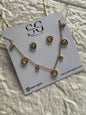 Golden Amora Heart Set