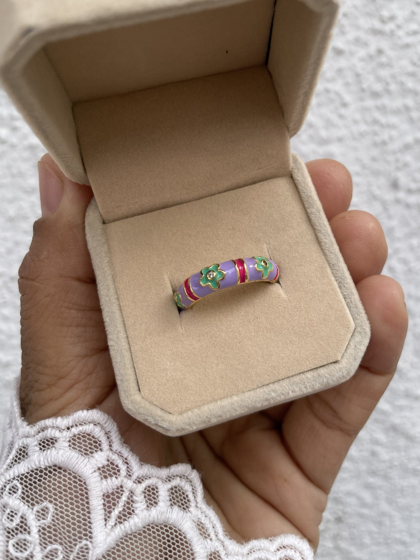Pinterest'y Ring- Iris