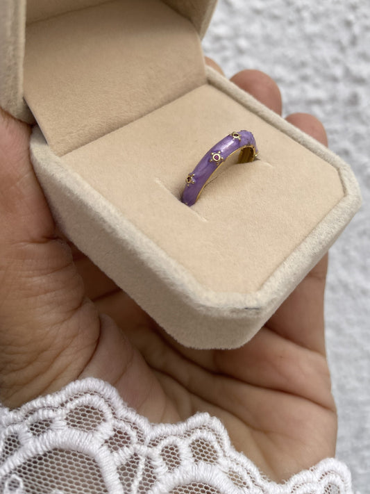 Pinterest'y Ring-Lilac