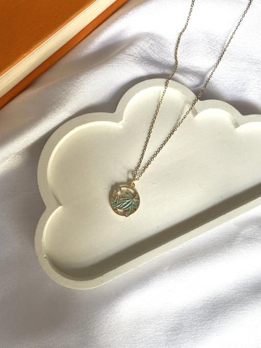 Blossom Necklace (Blue)