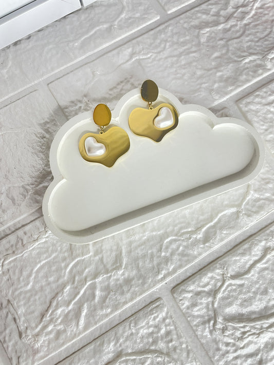 Chunky Heart Earrings