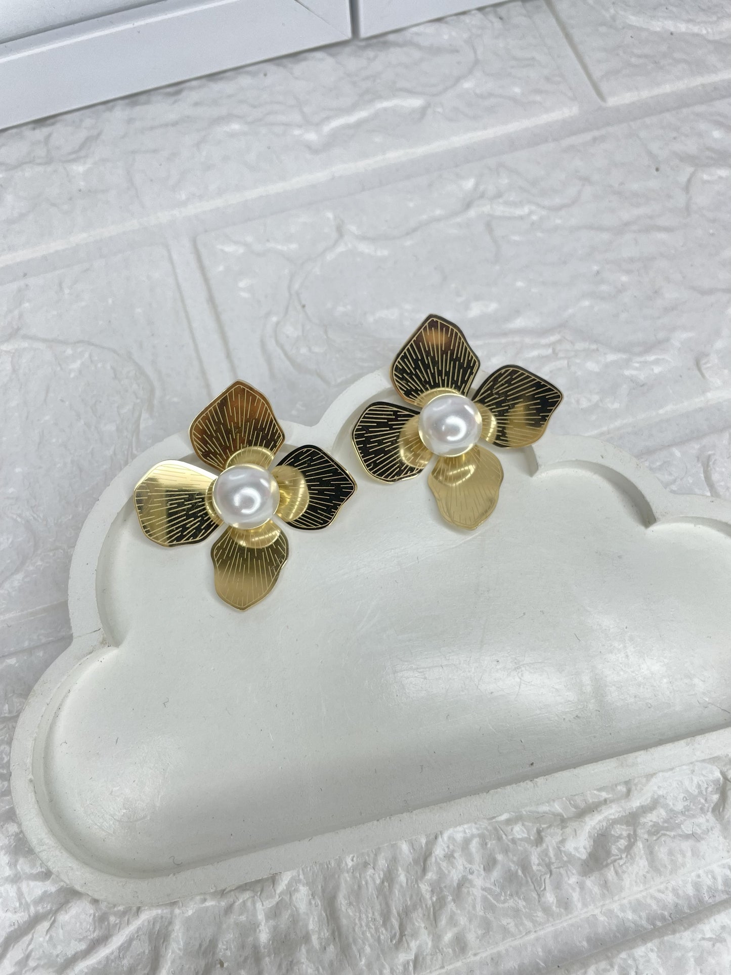 Pinterest Flower Earrings