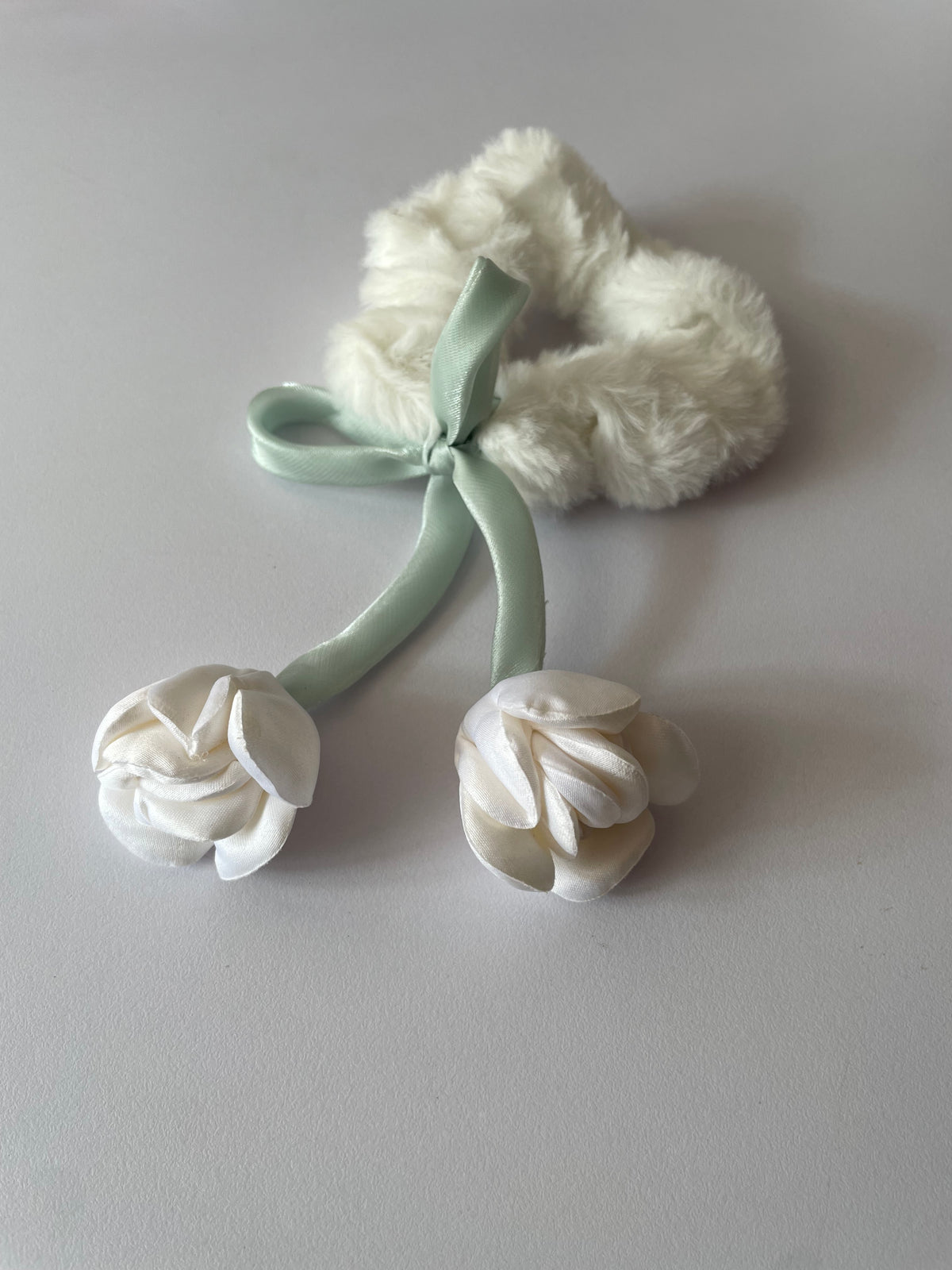 Tulip Bloom Bow Scrunchie