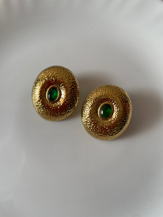 Emeraude Sculpted Earrings