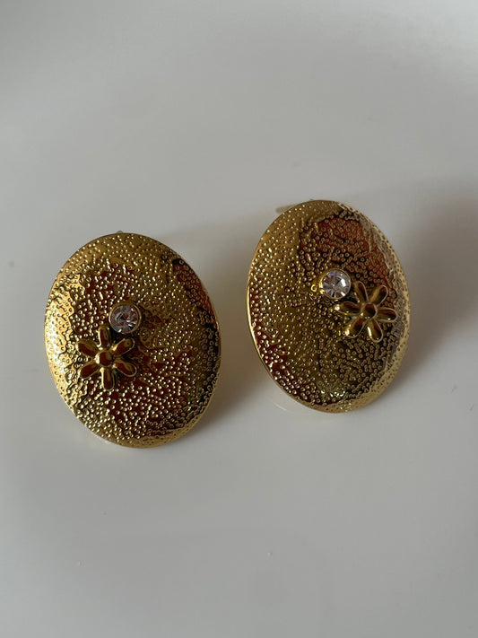 Aurelle Soleil Stud Earrings