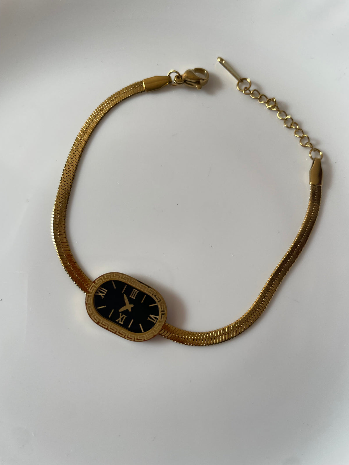 Celeste Noir Watch Bracelet