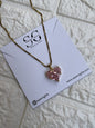 Blush Heart Necklace