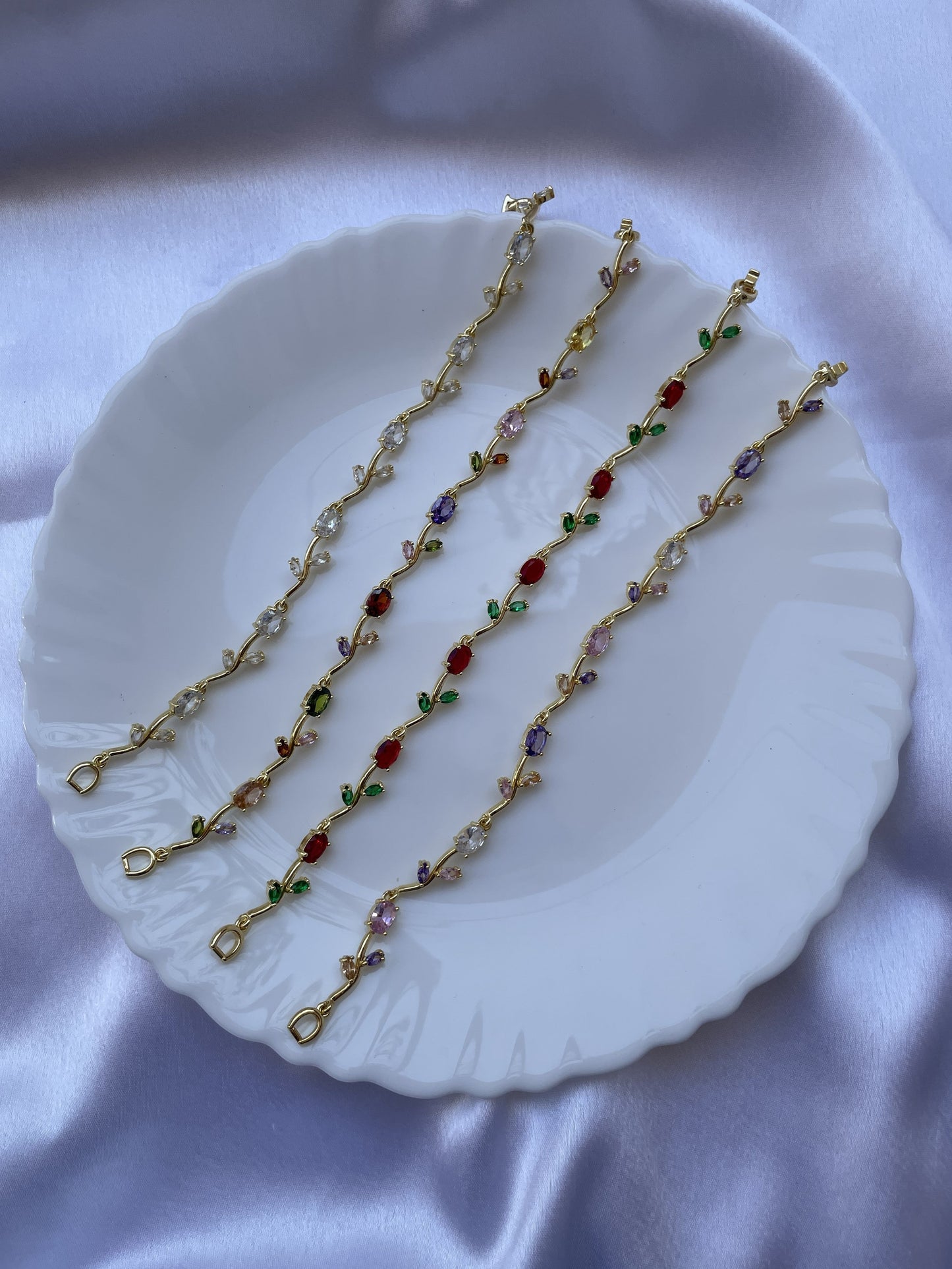 Pastel Bloom Tulip Bracelet