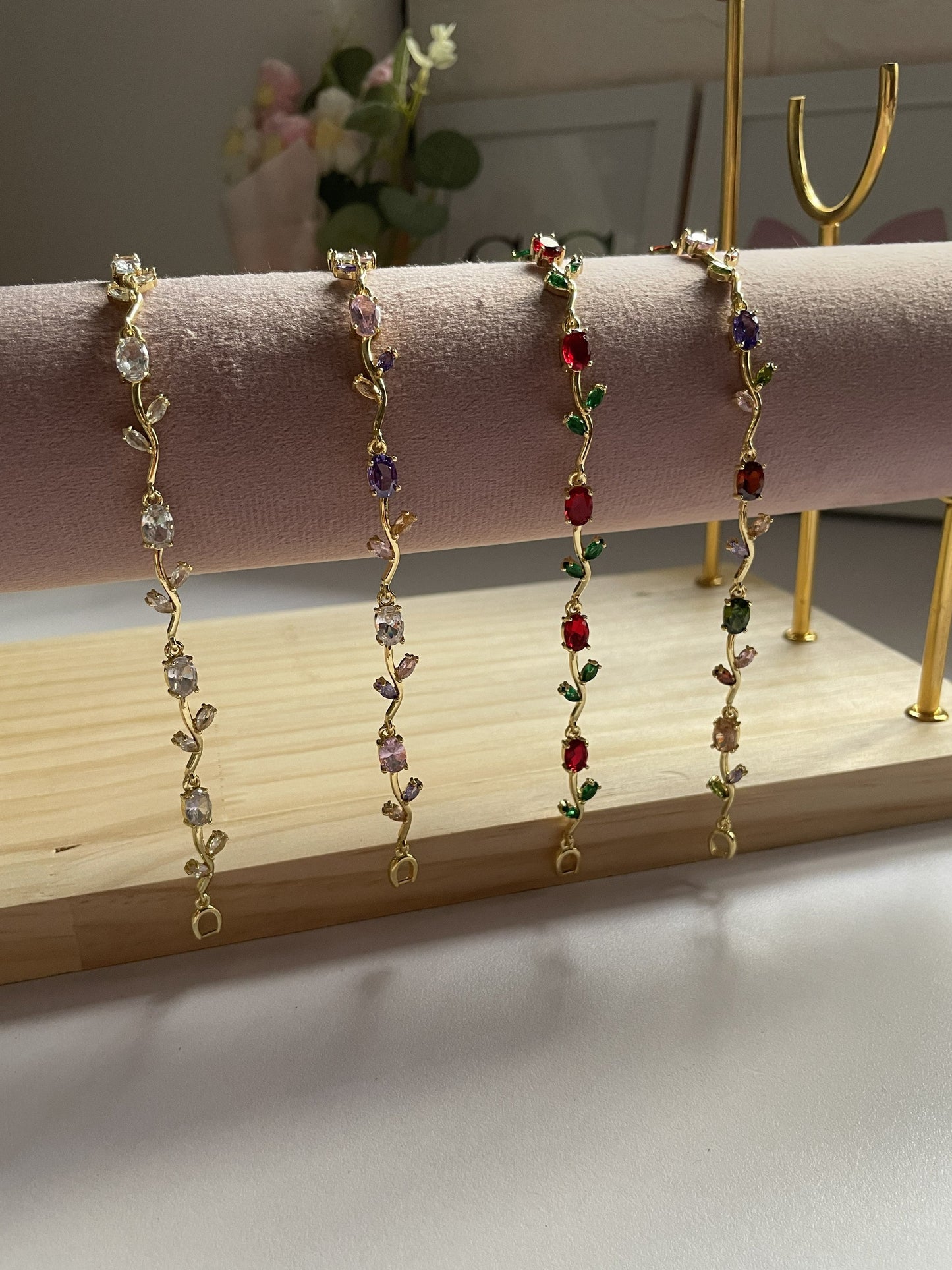 Pastel Bloom Tulip Bracelet