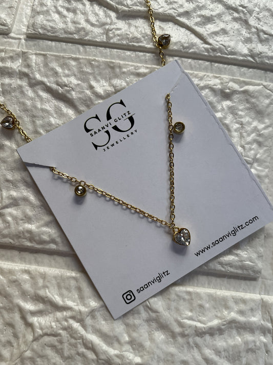 Petaline Gold Necklace