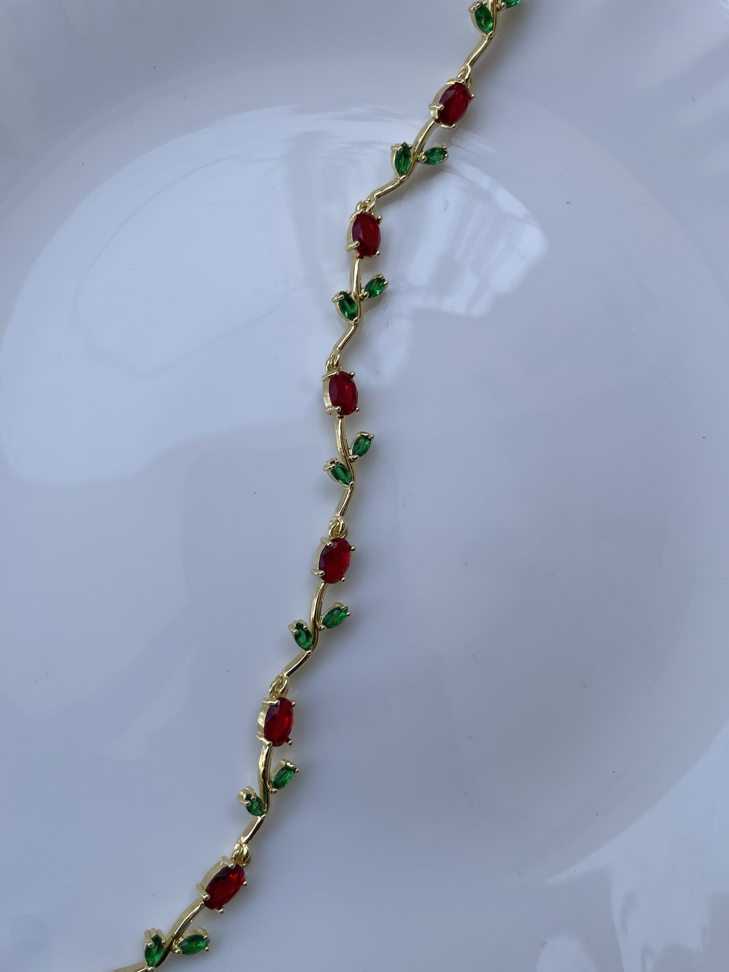 Ruby Garden Tulip Bracelet