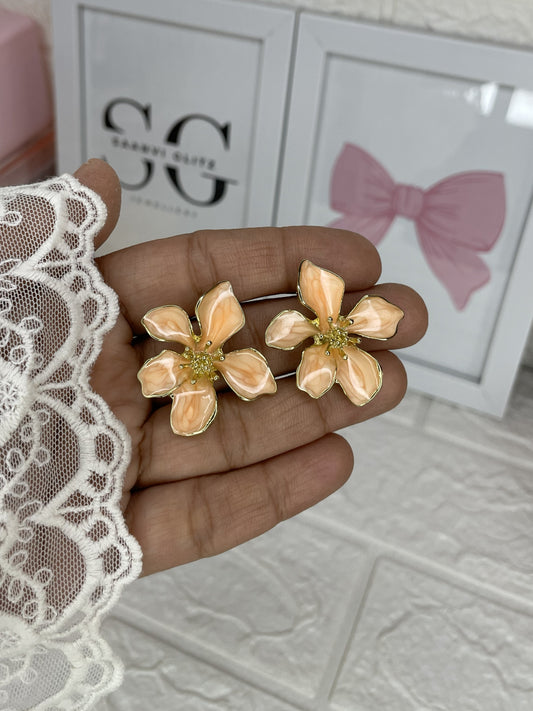 Verdant Flower Earrings