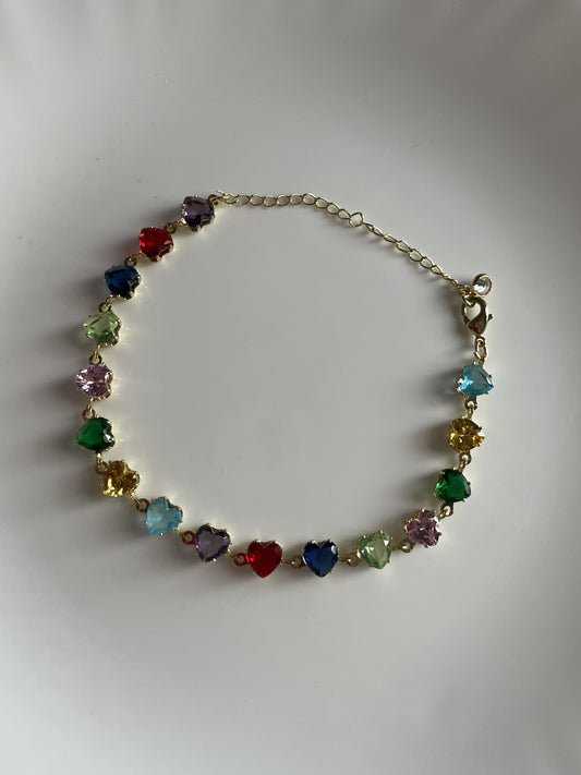 Sweetheart Gem Bracelet